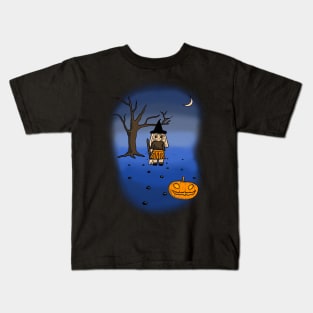 Halloween Witch Kids T-Shirt